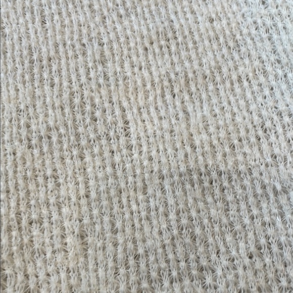 Cream Long Sleeve Women's Top - Picture 3 of 4